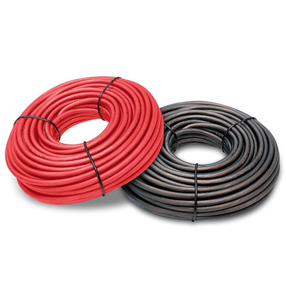 12 Gauge CCA Wire (50ft Black+50FT Red)