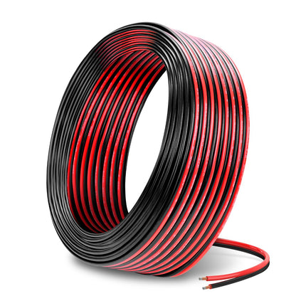 14 Gauge Wire 150FT, Flexible 2 Conductors Red & Black Electrical Wire