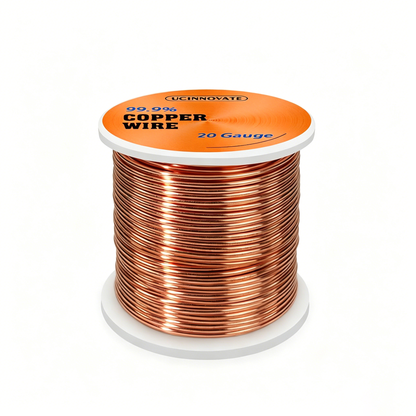 Pure Copper Wire for Jewelry, DIY Crafts & Gardening