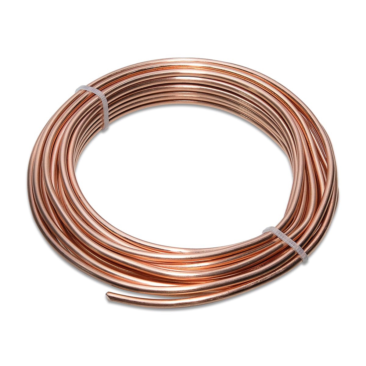 10 Gauge Pure Copper Wire, Solid 2.6 mm Diameter 7 oz 99.9% Dead Soft Copper Wire