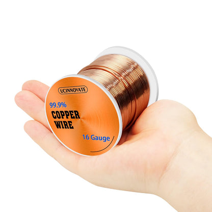 Pure Copper Wire for Jewelry, DIY Crafts & Gardening
