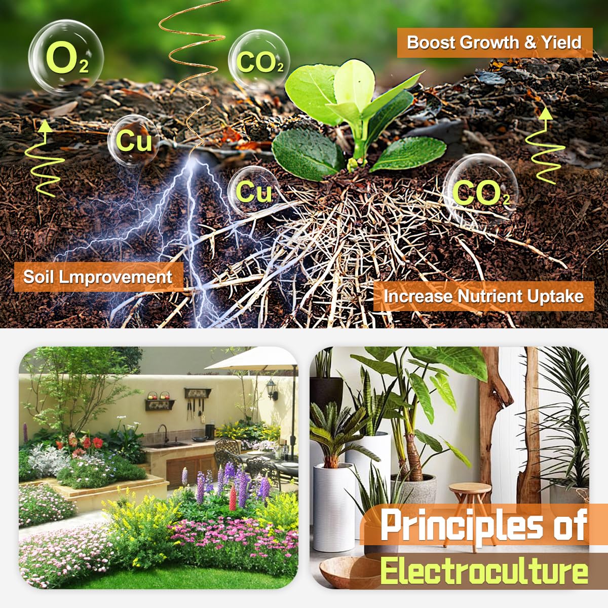 Pure Copper Wire for Jewelry, DIY Crafts & Gardening