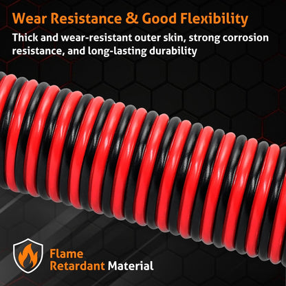 2 Conductors Red & Black Electrical Wire