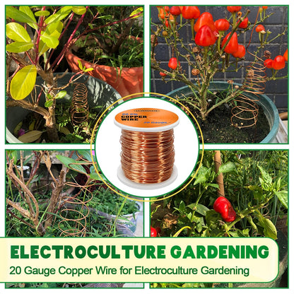 20 Gauge Copper Wire, 230FT Soft Pure Copper Wire  0.8mm Diameter