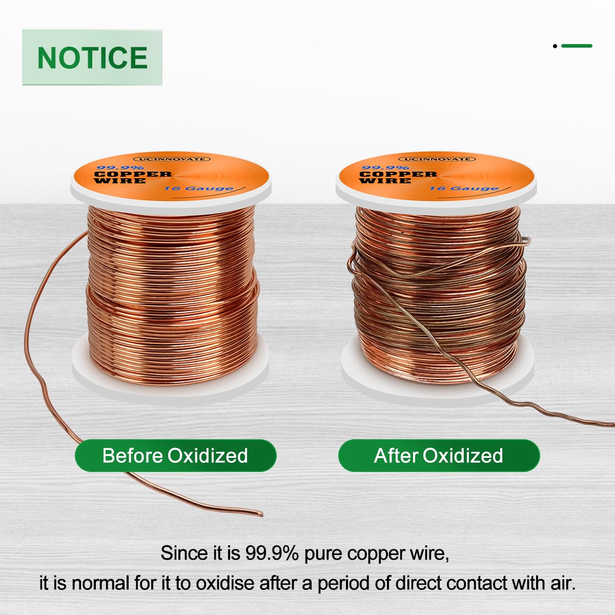 Pure Copper Wire for Jewelry, DIY Crafts & Gardening