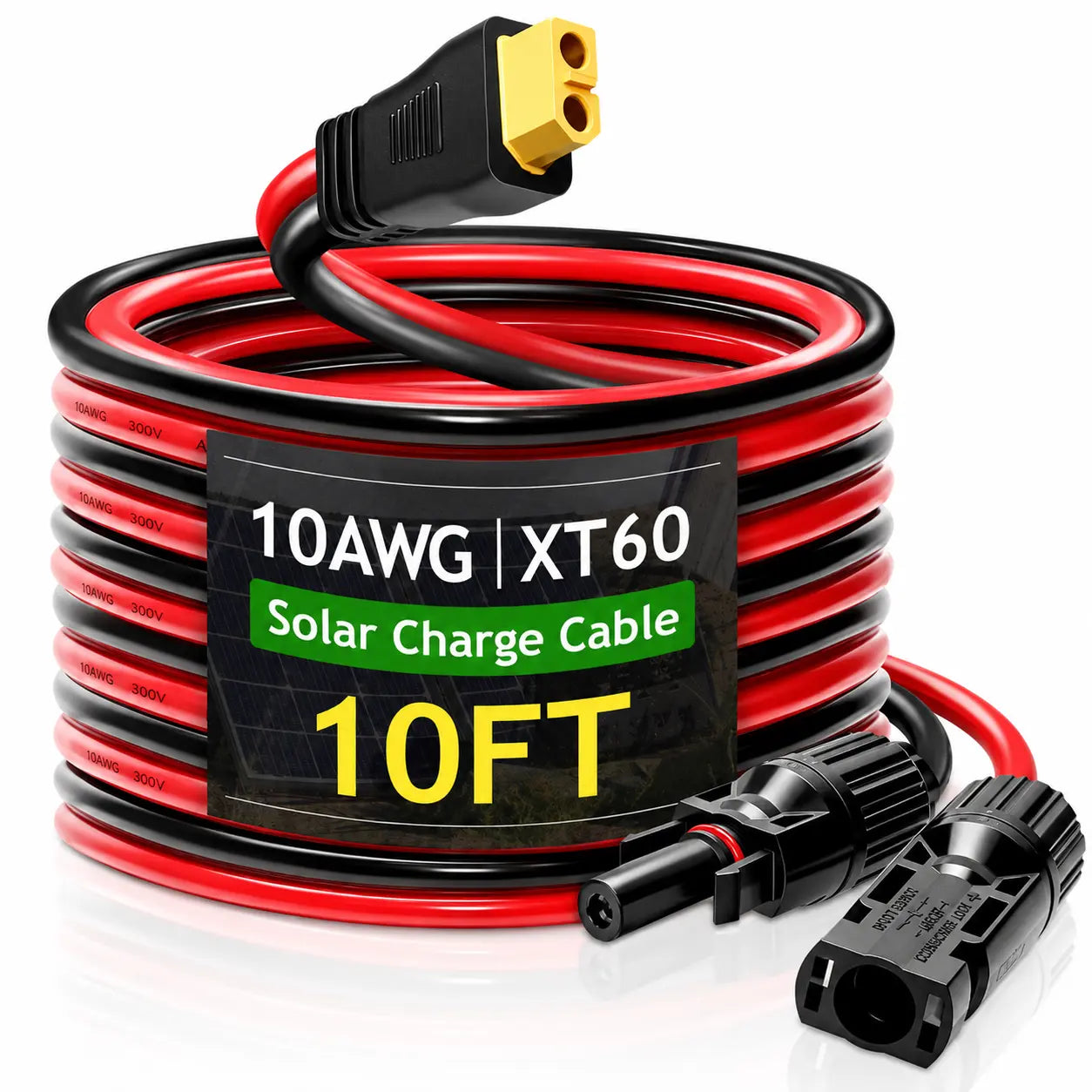10AWG Solar Panel to XT60 Extension Cable